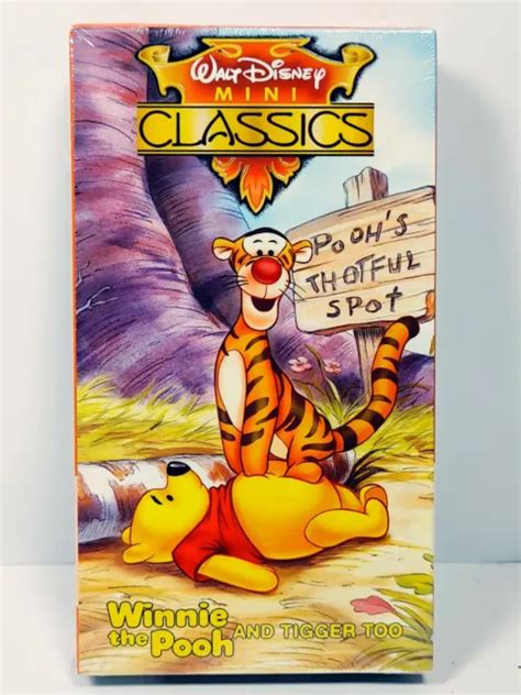 VHS WINNIE THE Pooh and Tigger Too (VHS, 1993, Slipsleeve) £9.62 - PicClick UK