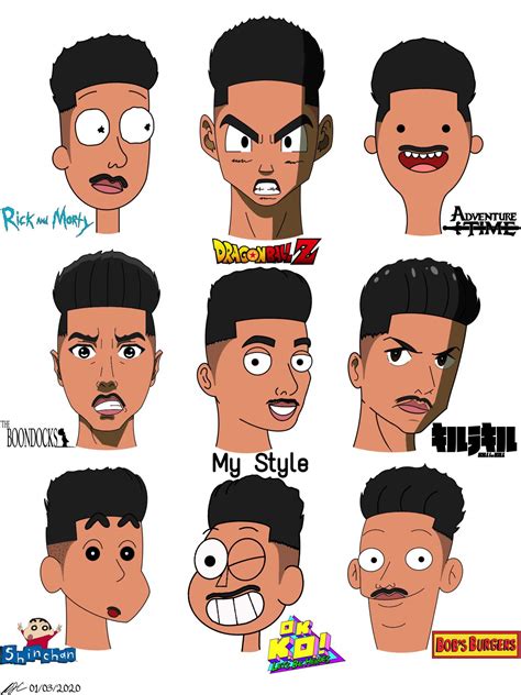 Boondocks Style Art