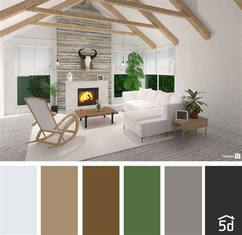 Scandinavian style interior, color palette, color balance, white interior, Plan… | Scandinavian ...