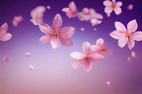 Premium Photo | Spring floral nature background texture sakura flowers and petals springtime ...