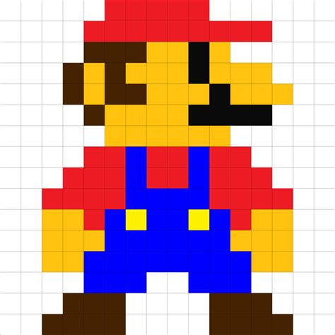 8-bit mario by raivcesleinadnayr on DeviantArt