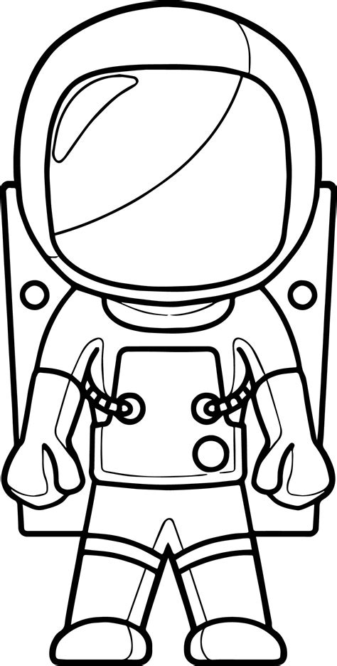 Astronaut Coloring Pages at GetColorings.com | Free printable colorings pages to print and color