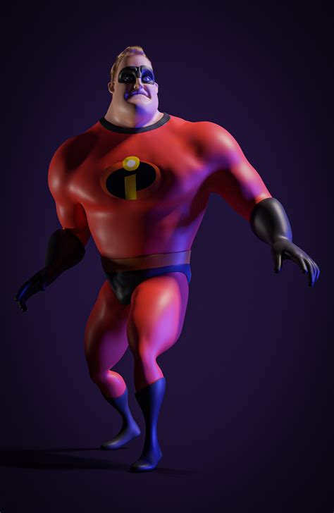 Robert "Bob" Parr | Mr. Incredible | Fan Art - Finished Projects - Blender Artists Community