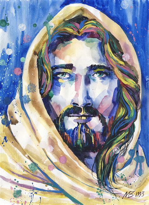 Jesus Christ Watercolor