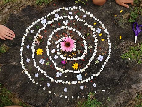 River City Art * Collinsville: Kids Nature Mandalas