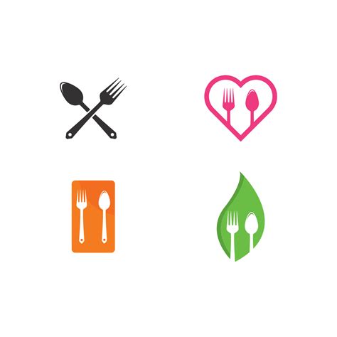 fork and spoon logo template vector icon illustration 15027821 Vector Art at Vecteezy