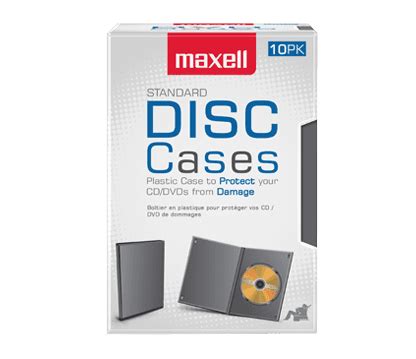 10-Pack Standard DVD Cases, Black - Walmart.com