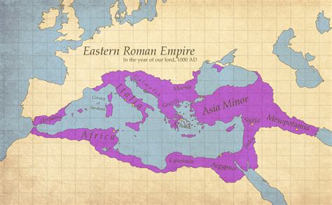 The Eastern Roman Empire, 1000 AD : r/imaginarymaps