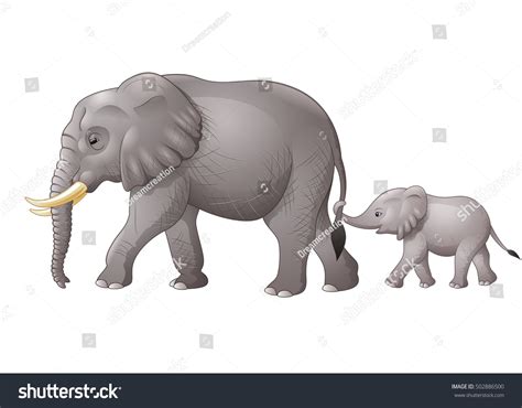 2,637 Elephant Walking Baby Cartoon Images, Stock Photos & Vectors | Shutterstock