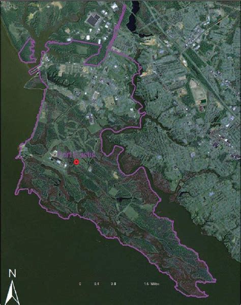 Fig. A.11. Satellite view of Fort Eustis proximity. | Download Scientific Diagram