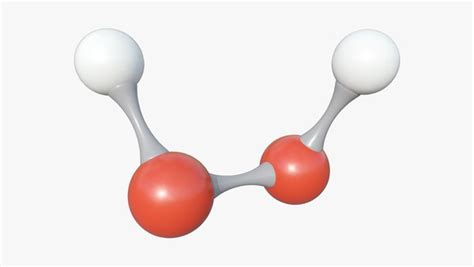 3D Hydrogen Peroxide Molecule With PBR 4K 8K model - TurboSquid 1944246