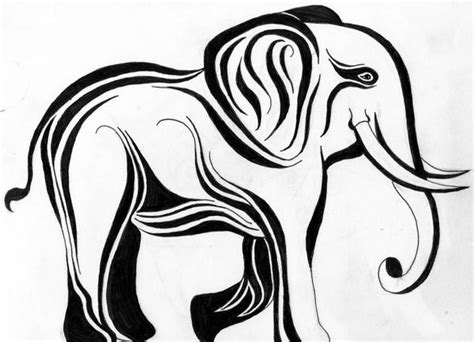 Tribal Elephant -original- by Lagarto26 on DeviantArt