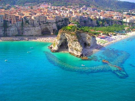 Calabria. Tropea and Capo Vaticano – turquoise pearl of the Tyrrhenian Sea – Italia by Natalia