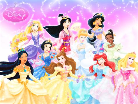 Ten Official Disney Princesses - Disney Princess Wallpaper (28217816) - Fanpop