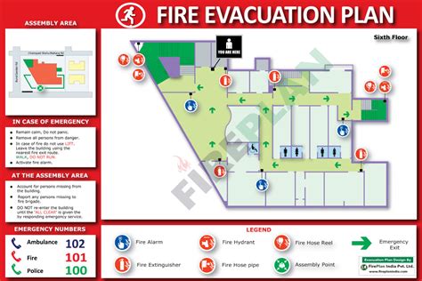 Design Evacuation Plan Map Template Free | Images and Photos finder