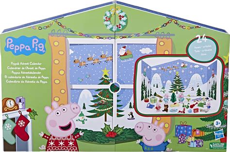 2022 Peppa Pig Advent Calendar: Winter Wonderland With Peppa And The Family! - Hello Subscription