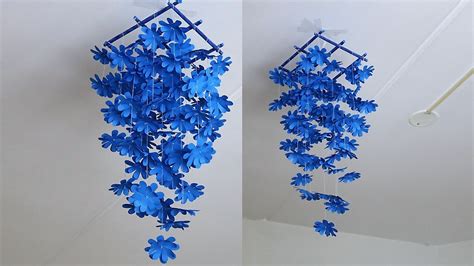 DIY Simple Home Decor – Hanging Flowers – Handmade Decoration - ArtsyCraftsyDad