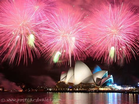 Sydney Opera House Fireworks | Postcard Valet