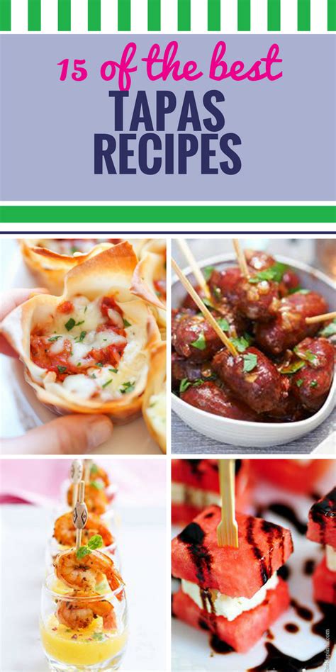 15 Tapas Recipes - My Life and Kids