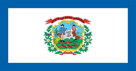 West Virginian Flag (Flag of West Virginia) - US State