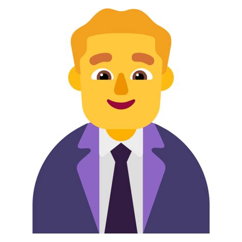 👨‍💼 Man Office Worker Emoji Meaning - From Girl & Guy - Emojisprout