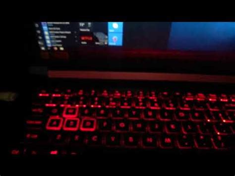 Where are the Nitro 5 keyboard back light settings? — Acer Community