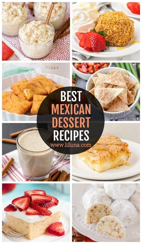 10+ Easy Mexican Desserts {Traditional + Creative} | Lil' Luna