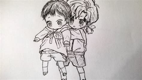 Cute Anime Babies Drawings