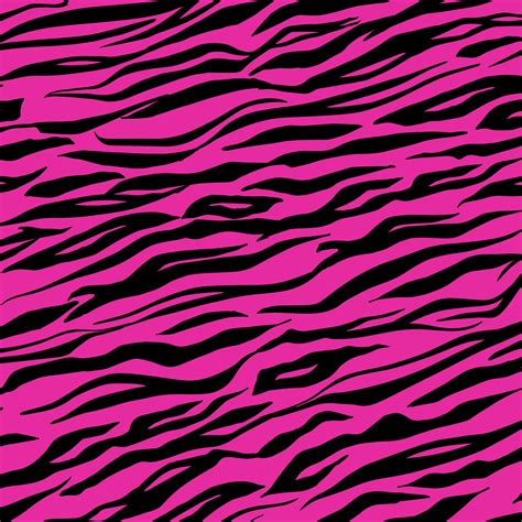 Pink Tiger Stripes Background