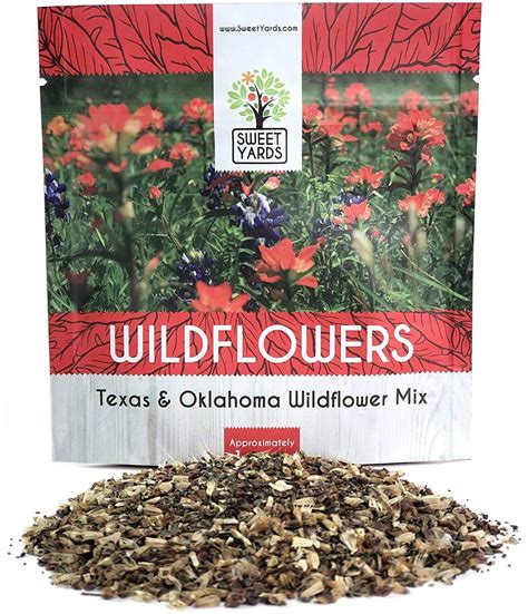 Texas and Oklahoma Native Wildflower Seed Mix – Sweet Yards