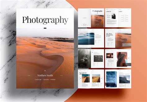 Free InDesign Photography Portfolio Template