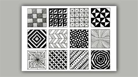 Very Simple Zentangle Patterns