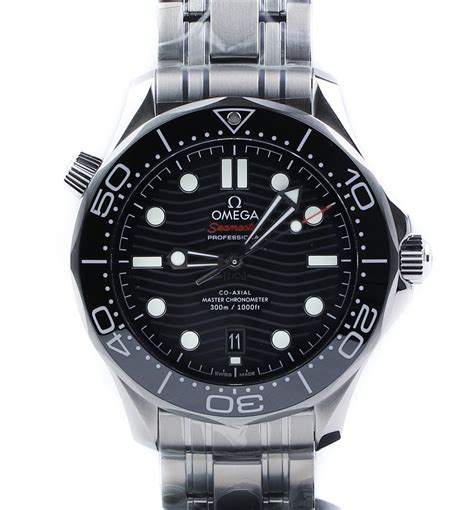 Omega Seamaster Diver 300 M Black Dial Unworn 2019 - Millenary Watches