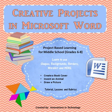 Creative Projects using Microsoft Word: Shapes, WordArt, Borders & MORE – Innovations in Technology