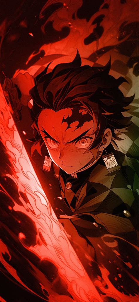 Tanjiro Flame Breathing Wallpaper - Demon Slayer Wallpaper 🗡️🔥