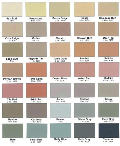 Behr Concrete Dye Color Chart | Home Decor Ideas