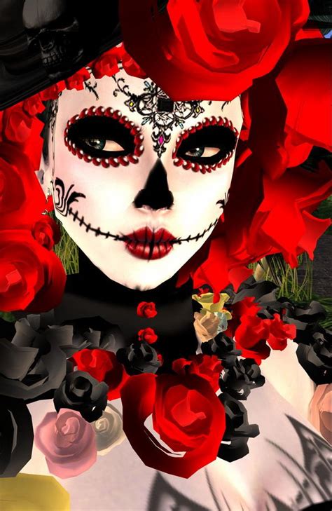 20 Cool Día de los Muertos Sugar Skull Makeup Art Examples - Hative