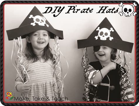 Fun and Simple Pirate Hats - Make Take & Teach