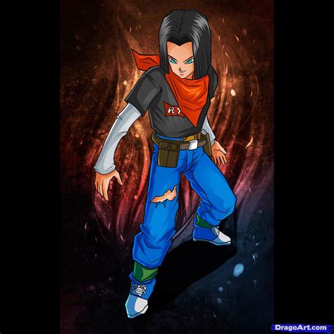 Dragon Ball Characters: Android #17 Dragonball Dbz Gt Characters