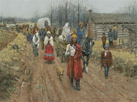 The Trail of Tears in Springfield | Cherokee | Native American | Fine Art | American ...