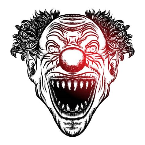 Scary Clown Drawings