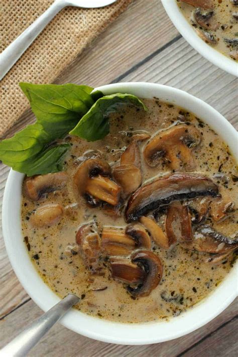 Vegan Cream of Mushroom Soup - Loving It Vegan