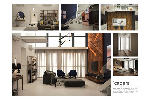 Interior Design Portfolio Examples Behance