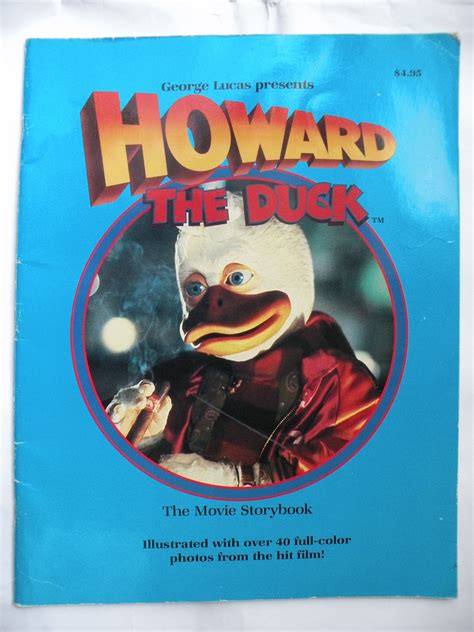 Rare Howard the Duck the Movie Storybook Magazine 1986 | Etsy