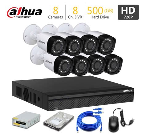 8 HD CCTV Camera Package Dahua - SecurityExperts