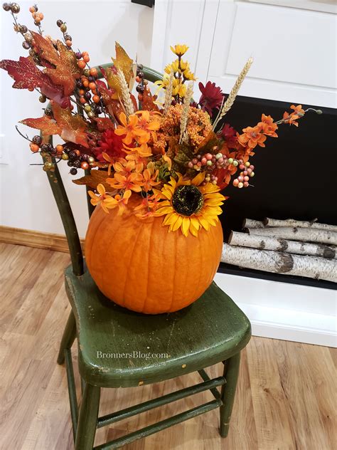 Beautiful Pumpkin Fall Decor – BRONNER'S BLOG