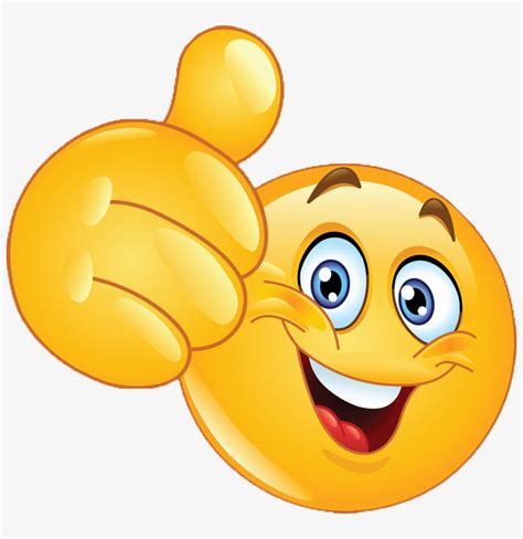 Like Emoji - Smiley Face Thumbs Up Transparent PNG - 800x765 - Free Download on NicePNG