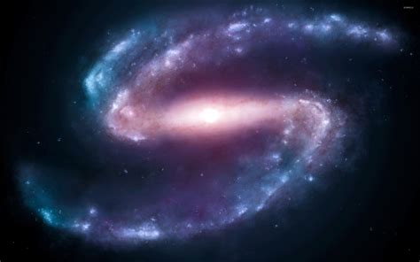 Barred spiral galaxy wallpaper - Space wallpapers - #21841