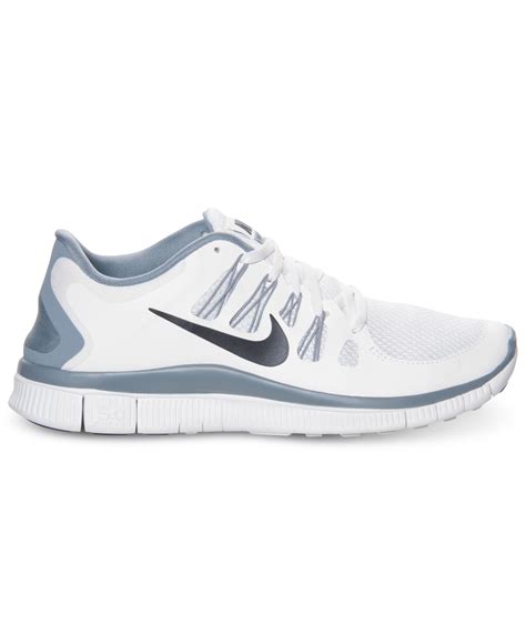 Nike Men'S Free 5.0+ Running Sneakers From Finish Line in White for Men | Lyst