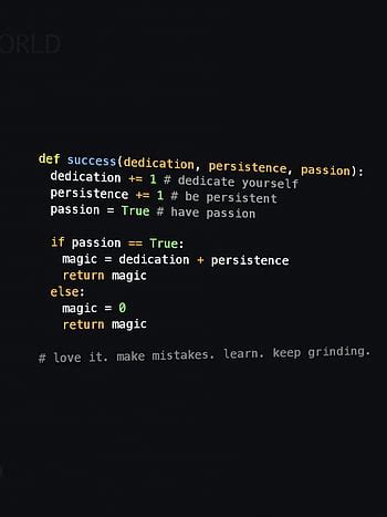 Best 4 Programming Backgrounds on Hip, coding motivation HD wallpaper | Pxfuel